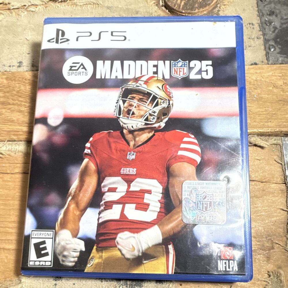 EA Sports Madden NFL 25 Football Sports (PS5) E Rated NTSC-U/C In-Game Purchases